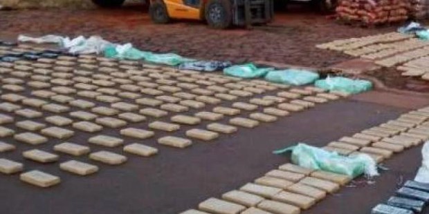 Encontraron 4 000 kilos de marihuana en una ciudad vecina a Posadas