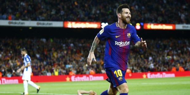 Tres Goles De Messi En La Goleada Del Barcelona En El Clásico Catalán ...