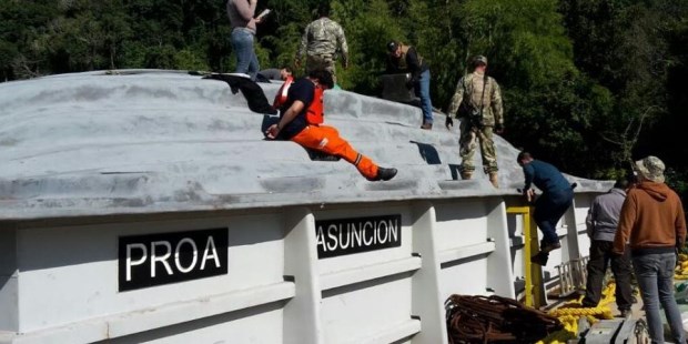 Secuestran 9 toneladas de marihuana tras un tiroteo a orillas del río Paraná: cuatro detenidos