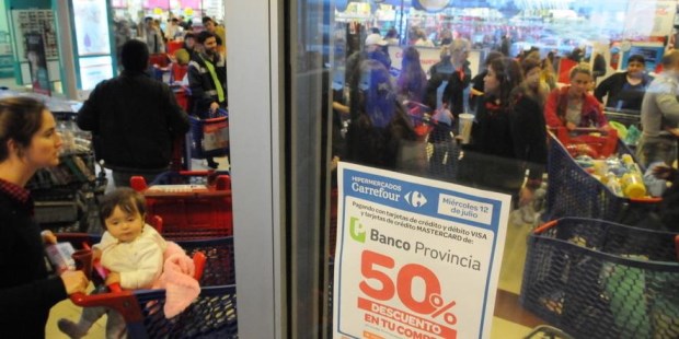 Unos 500.000 usuarios utilizaron los descuentos del Banco Provincia en supermercados