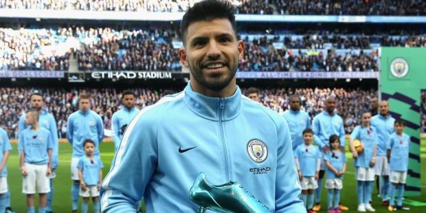 El 'Kun' Agüero.